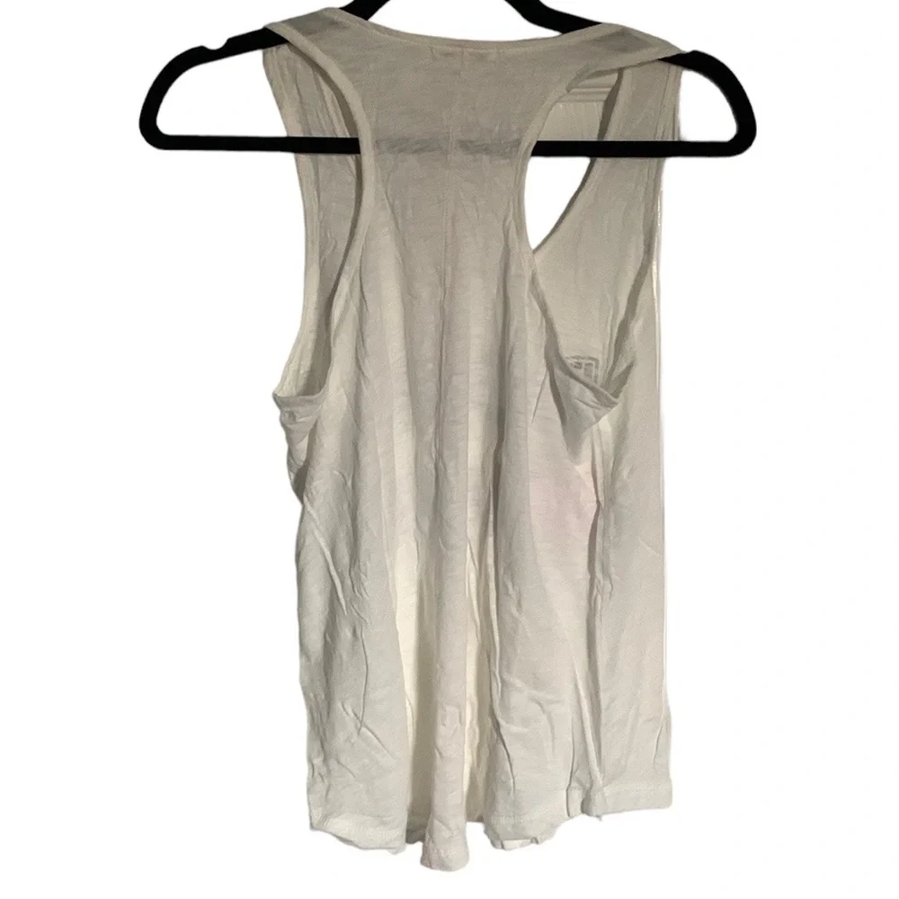 PJ Salvage Dog Lover White Tank Top US Size Small - Picture 2 of 6